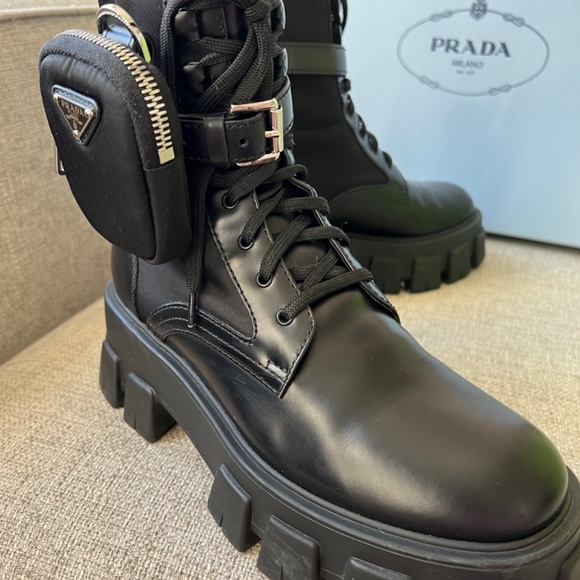 Prada Monolith Boots - Picture 4 of 15